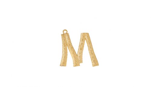 Collar M, Colección Letters